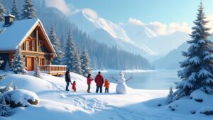 holiday getaway with loved ones