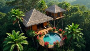 treehouse getaways in paradise