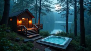 unique accommodations amid nature