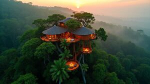 unwind in treehouse bliss