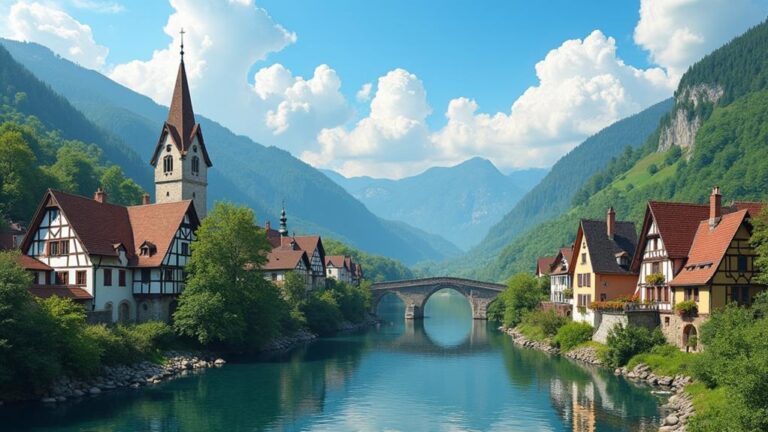 charming german rural towns