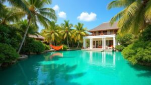 escape to tropical paradise