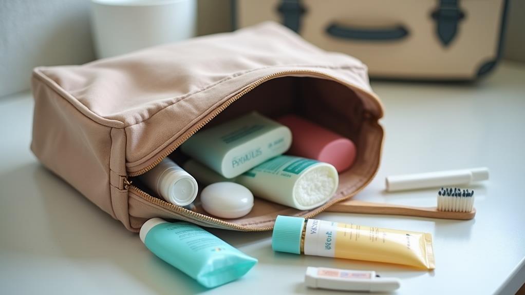 essentials for travel hygiene