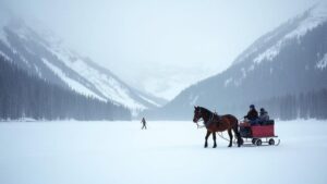 experience winter mountain wonderland