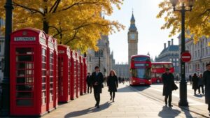 explore london in autumn