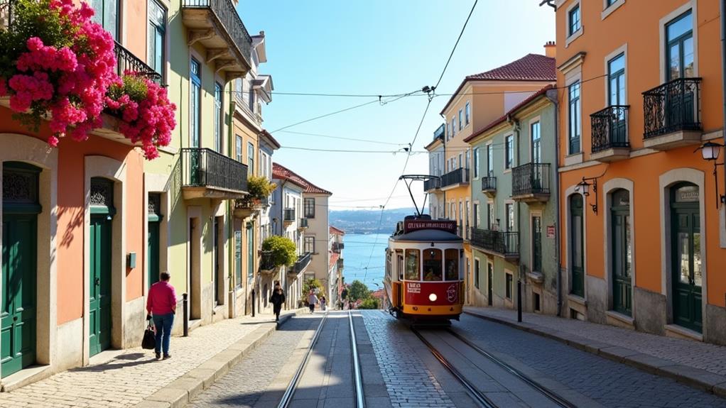 exploring lisbon in winter