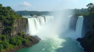 iguazu falls natural wonder