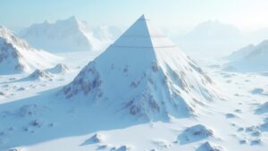 mysterious ice continent structure