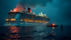 passengers lost at sea