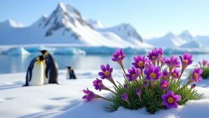 rare beauty in antarctica