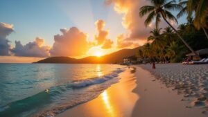 relaxing caribbean island getaways