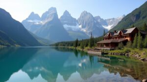 upscale accommodations in wilderness