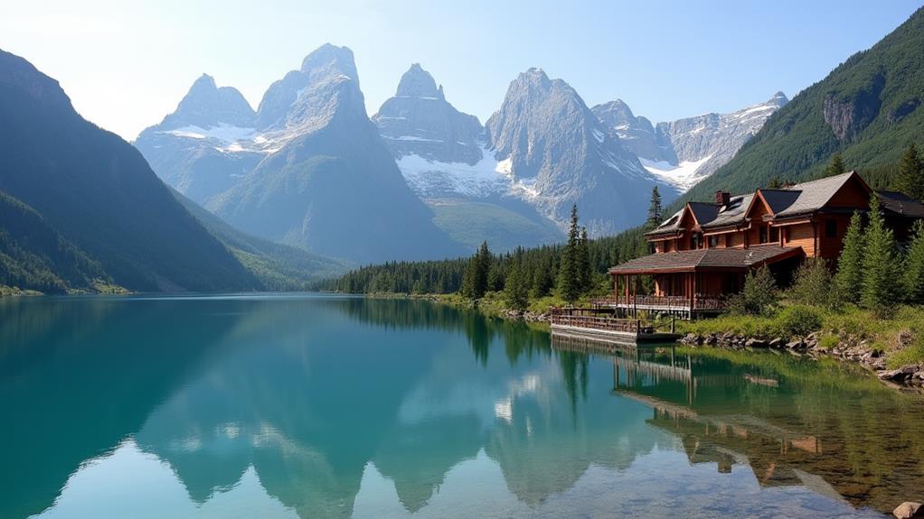 upscale accommodations in wilderness