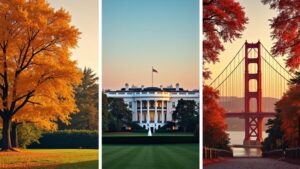 fall foliage across america