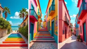 vibrant urban visual delights