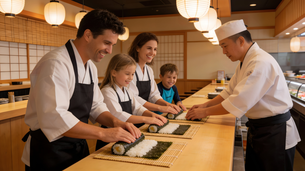 Japanese Sushi Class in Japan Tokyo 1