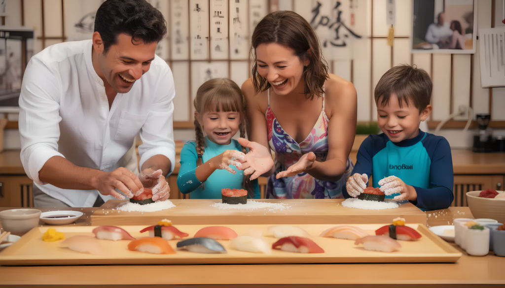 Japanese Sushi Class in Japan Tokyo 4