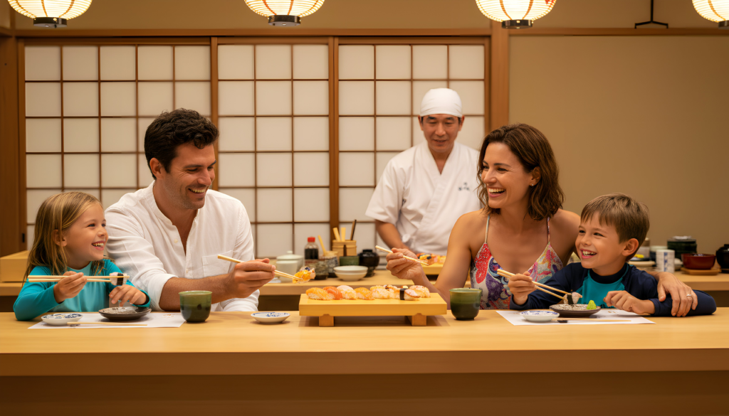 Japanese Sushi Class in Japan Tokyo 5