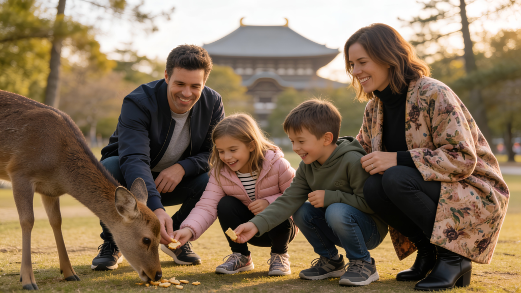 Nara Park – bowing deer