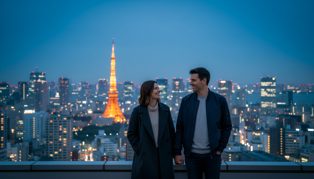 Tokyo Skytree and Tokyo Tower (City views)