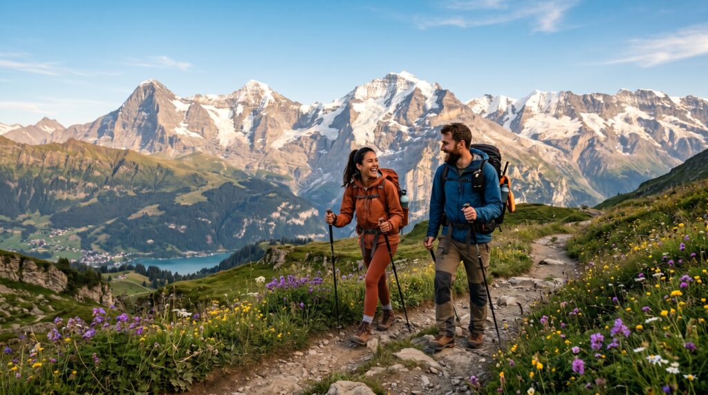 Hiking the Swiss Alps