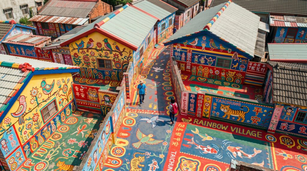 Rainbow Village, Taichung