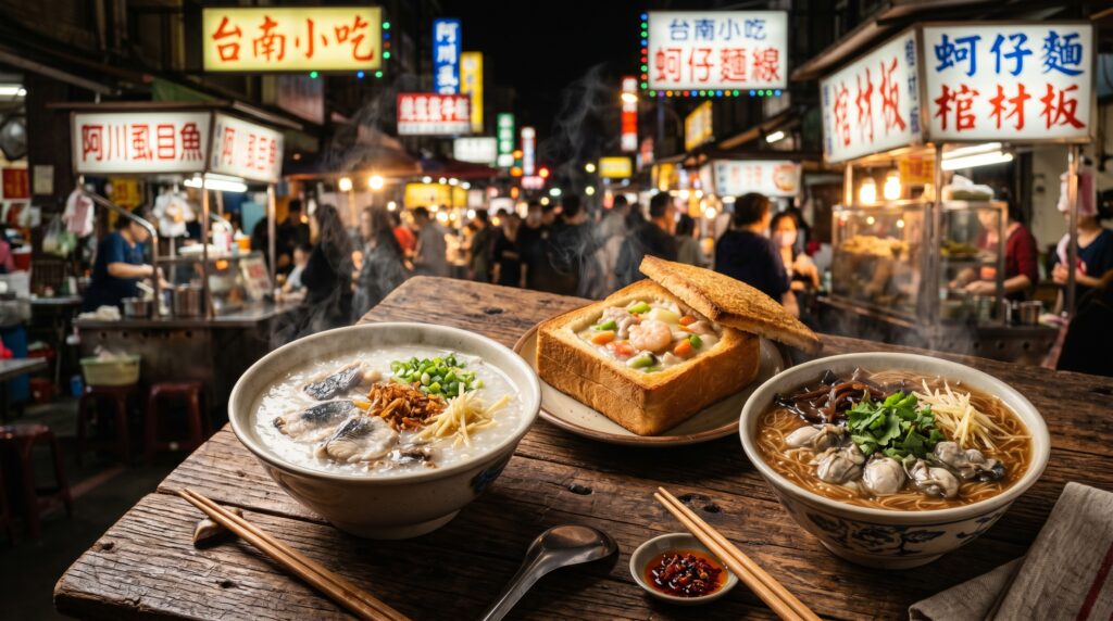 Tainan Night Market Food